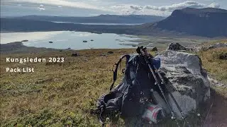 Kungsleden 2023 Pack List