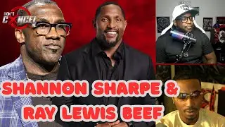 WHO SIDE ARE YOU ON? Relle and VinoFlight discuss SHANNON SHARPE and RAY LEWIS FEUD!