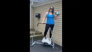Features review of the Aeroski exercise machine cardio workout #cardioworkout #skiing #exercisetips