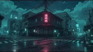 Lofi Rain Music Inspired by Quiet Tokyo Nights for Study 🌧️