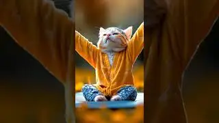 Zen Cat Meditation &ndash; Adorable Yoga Poses for Inner Peace! 🧘🐱 | Relax & Unwind