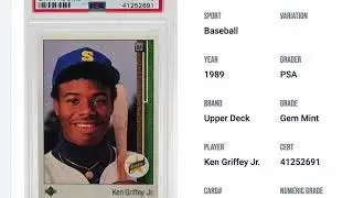 Sports Card Scanner App Overview - Available Now for FREE!  www.sportscardscanner.com