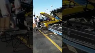 Old school new school car show