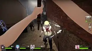 LEFT 4 DEAD 2 | THE SACRIFICE - THE BARGE | MOD ANIME | GAMEPLAY | Indonesia #26