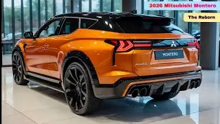 Возрождение Mitsubishi Montero 2026 &ndash; первый взгляд на этот прочный внедорожник со смелым дизайно...