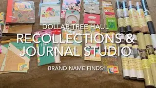 Dollar Tree Haul | Recollections & Studio Journal | Brand Names