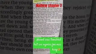 Mathew 2 We praise our Lord for he is worthy. He  came to bring light, healing ❤️&zwj;🩹 and salvation🙌