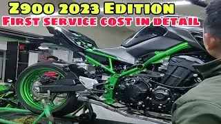 Z900 2023 Edition First Service | Cost & Details |