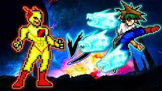 😈REVERSE FLASH VS JIN MORI IN JUMP FORCE MUGEN