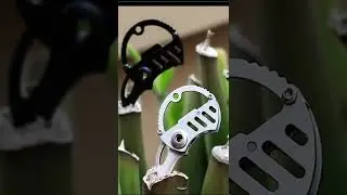 Best-selling new creative mini coin folding knife outdoor tool key buckle