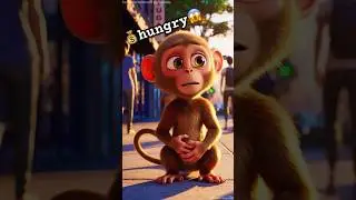 💔 Gareeb Monkey ki Kahani 😢 | Emotional Story | Monkey Motivation | Must Watch #shorts #viral