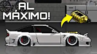 Modificando al M&Aacute;XIMO un Nissan 240SX con motor LT5 🔥 (+3,600 HP) // Pixel car racer 