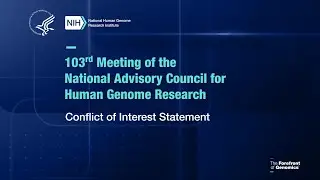 Conflict of Interest Statement (NACHGR September 2024) - Jennifer Troyer