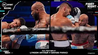 1-0 England! Lyndon Arthur Blasts Out Italian Davide Faraci with VICIOUS KO | Fight Highlights