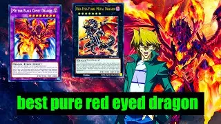 Yu-Gi-Oh! Master Duel PRO ,3x Red-Eyes Flare Metal Dragon,Red-Eyes Black deck,Meteor Black Comet