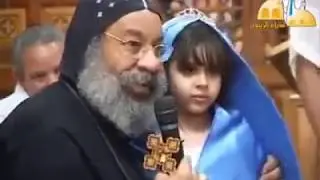 الطفلة الموهوبة جونير سامح كنيسة مارجرجس عين شمس فى لحن ليبون