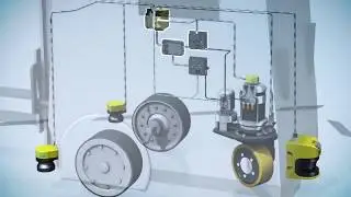 Cấu tạo của AGV Robot và công nghệ phát hiện vật cản (AGV Robot with sensing technology)