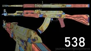 AK-47 | Case Hardened - ALL 1000 PATTERNS CS2