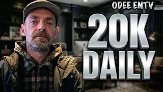 Дэвид рассказывает о том, как зарабатывает 20 тысяч два раза в день.