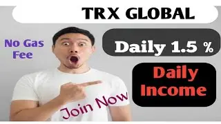New tron smart contract site || daily non working incom🔥. [Hindi]