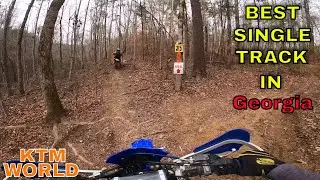 Georgia Single Track | Trail 35 in 4K | Highland Park Resort | CedarTown, Georgia