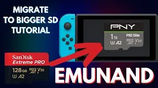 ПЕРЕХОДИТЕ НА КАРТУ MICRO SD БОЛЬШЕГО ОБЪЕМА С ПОМОЩЬЮ EMUNAND НА ВАШЕЙ NINDEN SUPERSWITCH [2023] #switch
