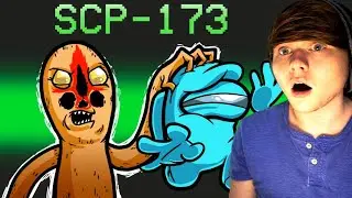 We Released SCP-173 in Among Us @SSundee REACTION!