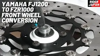 Yamaha FJ1200 to FZR1000 Front Wheel Conversion