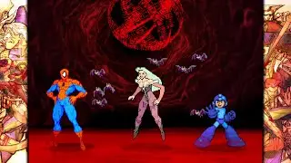 Marvel VS Capcom 2 - Spider-Man/Morrigan/Megaman - 8 Star Difficulty Playthrough
