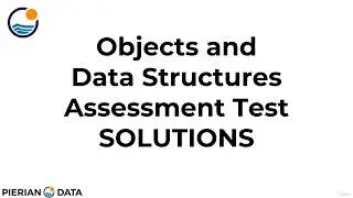 31. Python Objects and Data Structures Assessment Test Solutions