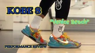 Nike Kobe 8 &ldquo;Venice Beach&rdquo; Full Performance Review. ARE THEY ANY GOOD?!?!?!?