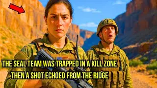 The SEAL Team Was Trapped in a Kill Zone — Then a Shot Echoed From the Ridge No One Could Reach