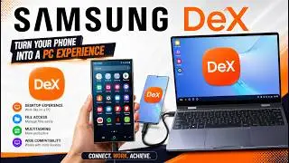 I Used Samsung DEX to TURN My Phone into a PC in Minutes