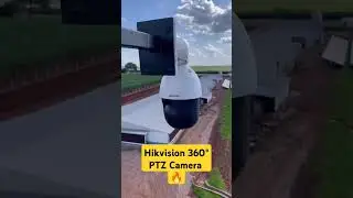 Hikvision 360&deg; PTZ Camera 🔥📸✅#camera #cctvcamera #ptzcameras #cctv #hikvisioncctvcamera #dji