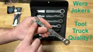 Wera Joker Ratcheting Wrench Set & Knipex Cobra XS : First Impressions