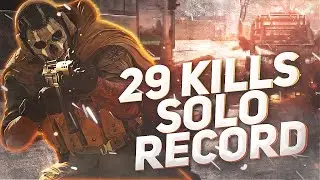 29 KILL WARZONE SOLO MODE WORLD RECORD | MODERN WARFARE BATTLE ROYALE