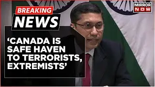 'Canada Is Becoming Safe Haven For Extremists And Terrorists': MEA Briefs Media | English News