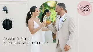 Kukua Beach Club wedding Punta Cana, Dominican Republic // Amber & Brett