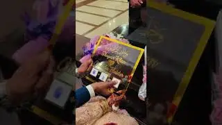 Nikkah Thumb Impression Frame - Nikkah Gift - Wedding Moments