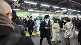 Riding the JR Yamanote Line | Shinagawa Station to Harajuku Station