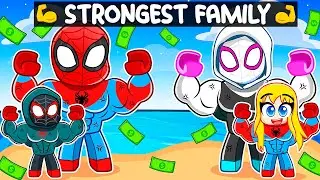 Having a BODY BUILDER Family in Roblox!