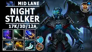 Night Stalker Mid Lane | 7.31b | Pos 2 NS Play | Dota 2 Immortal Gameplay