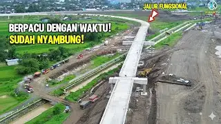 TINGGAL HITUNGAN HARI‼️ Tol Jogja&ndash;Solo Fungsional Lebaran Sudah Nyambung ke Kalasan Yogyakarta‼️