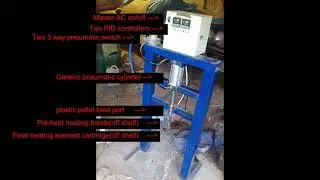 An attempt to injection mold ABS plastic into a silicone mold