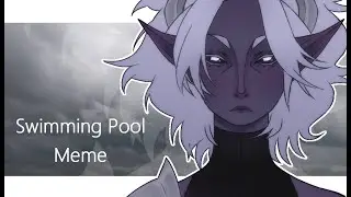 Swimming pool - meme