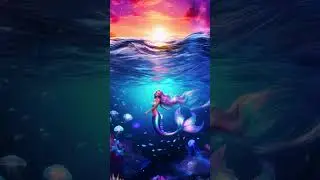 Mermaid's Deep Sleep 😴 Ocean & Whale Song for Ultimate Calm #fantasyrelaxation #sleepmusic