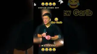 New Future Garib 😂 | Chetan The Sigma Man 😎 | Funny Interview #memes #sigma #shorts