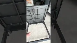 Waterproof trapdoor to cellar and basement &mdash; Floor hatch door with rust protection &ndash; Hatchway cover
