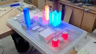 Cryobattery Power Station Model Lights test 1 - 20210629 100503