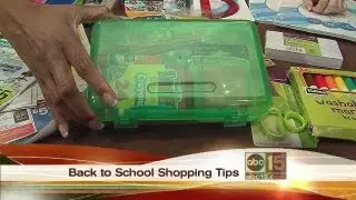 Tips to save money on back to school shopping